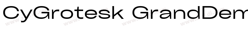 CyGrotesk GrandDemi字体转换 CyGrotesk GrandDemi字体转换